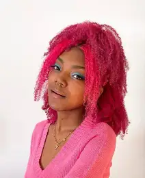 Pink Curls - wiselybraids.com