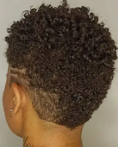 Tapered Afro