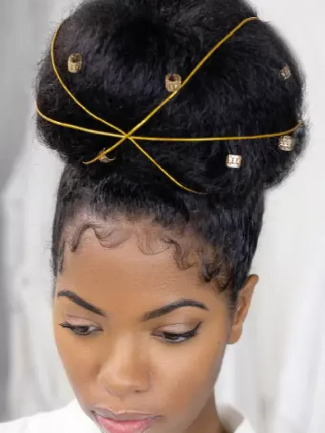 10 High Bun Hairstyles for Black Hair with Weave